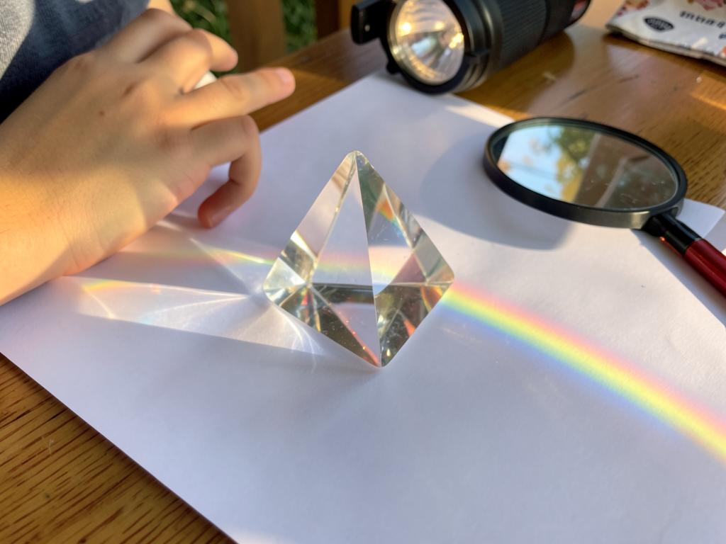 Luz, colores y óptica